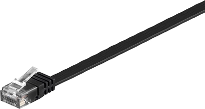 Picture of MicroConnect RJ-45/RJ-45 kat.6 U/UTP Czarny 1.5m (V-UTP6015S-FLAT)