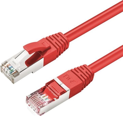 Picture of MicroConnect S/FTP CAT6 1.5m Red LSZH