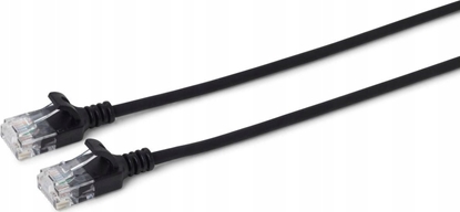 Picture of MicroConnect U/UTP CAT6A Slim 0.25M Black