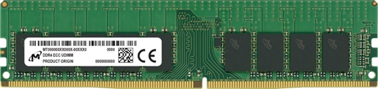 Picture of Server Memory Module|MICRON|DDR4|16GB|UDIMM/ECC|3200 MHz|CL 22|1.2 V|MTA18ASF2G72AZ-3G2R1R