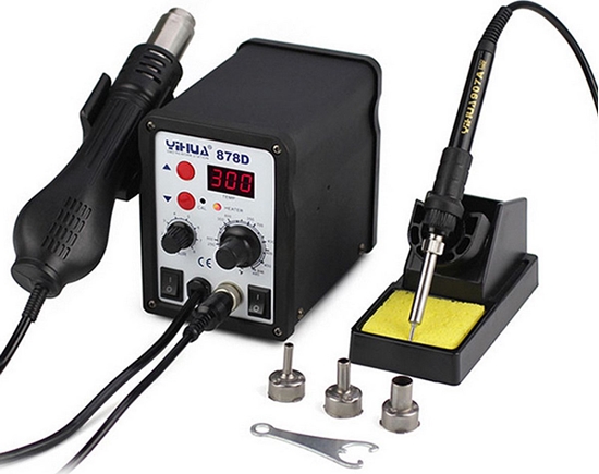 Picture of MicroSpareparts Mobile Zestaw lutownica i podgrzewacz (MOBX-TOOLS-020)