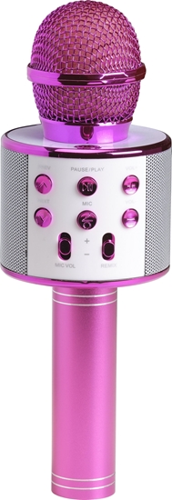 Изображение Mikrofon Denver Karaoke-Mikrofon KMS-20BMK2 pink