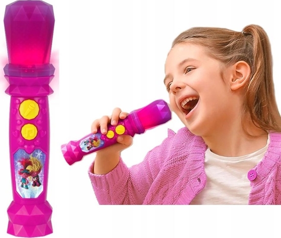 Picture of Mikrofon Ekids Mikrofon Karaoke Do piewania Dla Dziecka Dzieci Ekids Trolls Trolle 3 / Tr-070.uemv23m