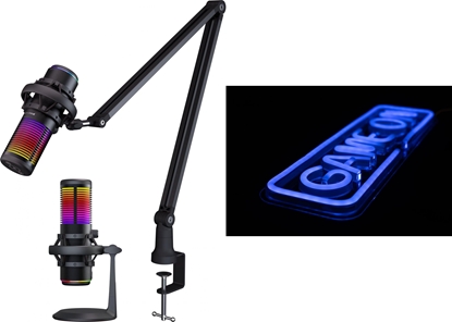 Picture of Mikrofon PREYON Mikrofon Osprey Scream (POS43B) + Neon cienny GAME ON Blue Eye Bait (PPEB28WD)