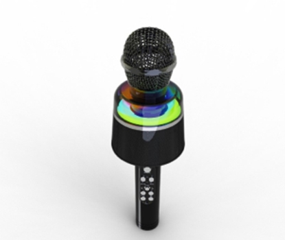 Attēls no Mikrofons Gembird Wireless karaoke black