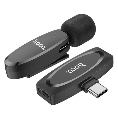 Attēls no Mikrofons Hoco DOT 15 bezvadu ar klipsi