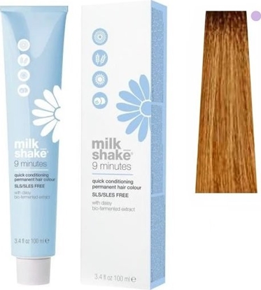 Attēls no Milk Shake Milk Shake 9 Minutes - farba do wosów 100ml, pena paleta kolorów - 8,3 | 8G || Jasny Zoty Blond