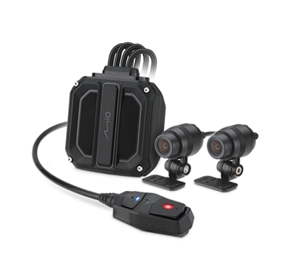 Attēls no Mio | MiVue M820WD dual-lens motorcycle driving recorder | Receive five satellite GPS | Wi-Fi