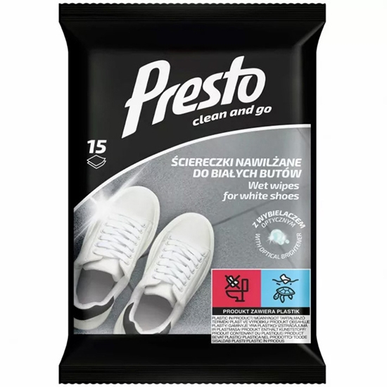 Picture of Mitrās salvetes balto apavu tīrīšanai 15gab.