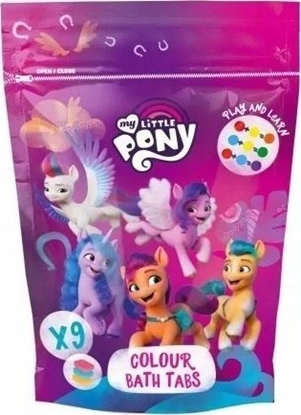 Picture of MY LITTLE PONY_Colour Bath Tabs barwniki koloryzujce do kpieli Jeyna, Pomelo, Truskawka 9x16g