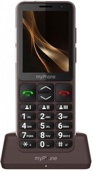 Изображение myPhone Bueno LTE Praline Collection | Brown | 2.8 " | IPS | 48 MB | 128 MB | Single SIM | MicroSD | 3G | Bluetooth | Main camera resolution 2 MP | 2000 mAh