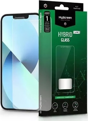 Attēls no MyScreen Protector Apple iPhone 13 Pro Max 6.7" - Szko hybrydowe na pask cz ekranu HYBRID GLASS LITE