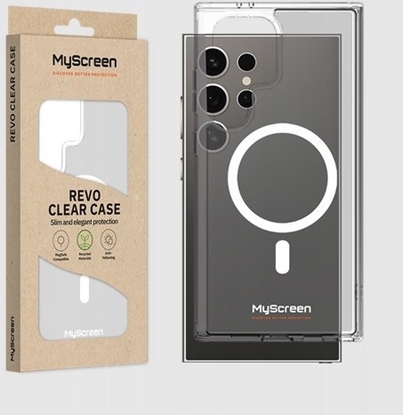 Attēls no MyScreen Protector Etui do Samsung Galaxy S24 MyScreen REVO CLEAR CASE MagSafe