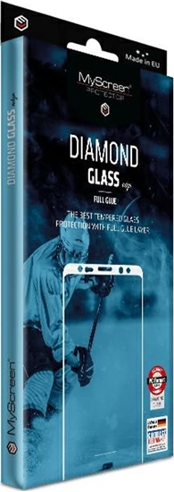 Picture of MyScreen Protector MyScreen Protector - Szko hartowane z klejem na caej powierzchni DIAMOND GLASS edge FULL GLUE (czarna ramka) do ZTE Blade A72s