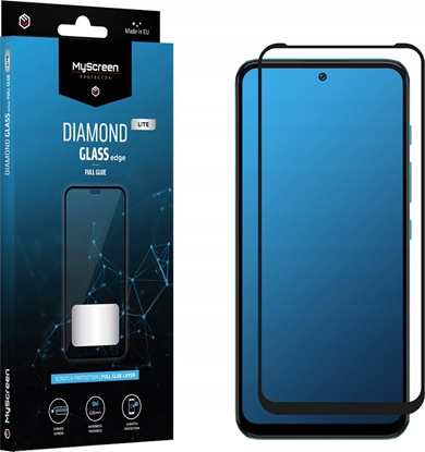 Изображение MyScreen Protector Motorola Moto G31/G71 - Szko hartowane na lekko zaokrglone ekrany DIAMOND GLASS LITE edge FULL GLUE