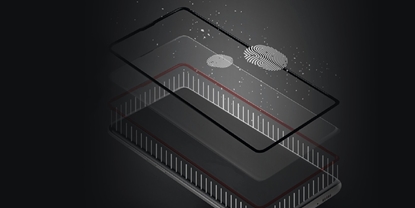 Attēls no MyScreen Protector ZTE A75 - Szko hartowane na lekko zaokrglone ekrany DIAMOND GLASS LITE edge FULL GLUE