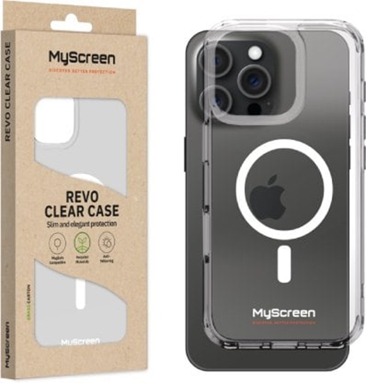 Picture of MyScreen Revo Clear Case MagSafe do Apple iPhone 16 Pro Max