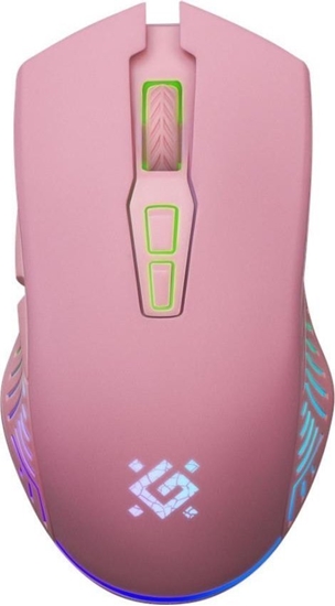 Picture of Mysz gamingowa bezprzewodowa PANDORA RF 3200DPI 7P różowa