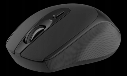 Изображение Mysz Deltaco Beviel kompaktika tyli pel DELTACO 1600 DPI, USB imtuvas, 4 mygtukai, tamsiai pilka / MS-804