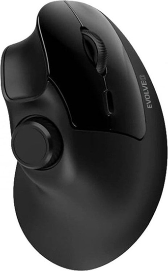 Picture of Mysz Evolveo EVOLVEO Vertikální my TwinVerti, Ergonomická my, 2.4GHz, Bluetooth, erná