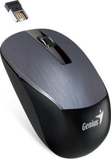 Picture of Mysz Genius Genius Mysz NX-7015, 1600DPI, 2.4 [GHz], optyczna, 3kl., bezprzewodowa USB, szara, AA
