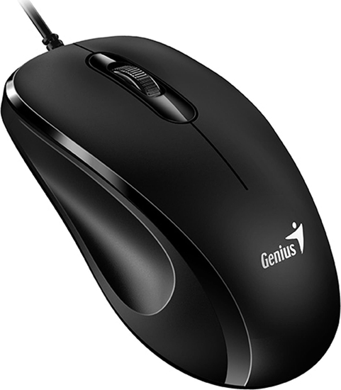 Picture of Mysz Genius Mysz przewodowa, DX-101, czarna, optyczna, 1200DPI