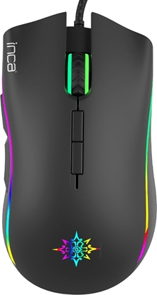 Picture of Mysz Inca INCA Gaming Maus IMG-349    6400 DPI, RGB, 7 Tasten, USB, SW retail