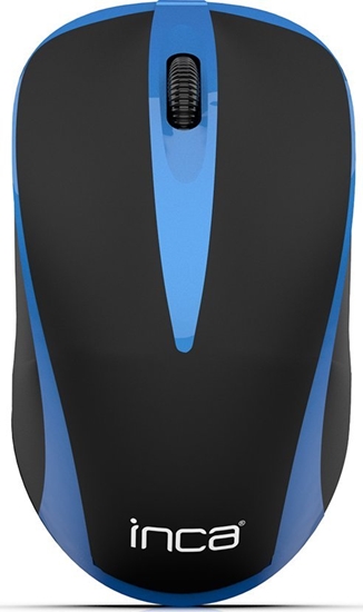 Picture of Mysz Inca INCA Maus IWM-221RSMV 1000 DPI,Wireless,Nano-USB, Blau 10 m retail