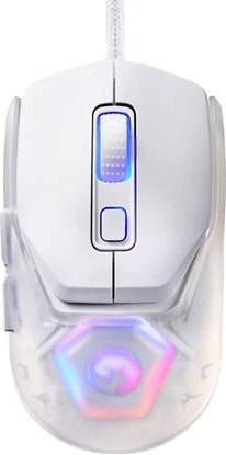 Picture of Mysz Marvo Marvo Mysz FIT LITE G1, 12000DPI, optyczna, 7kl., przewodowa USB, biaa, do gry, podwietlenie RGB