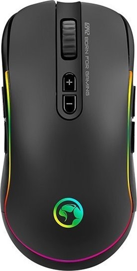 Изображение Mysz MW Marvo Mysz G942, 10000DPI, optyczna, 10kl., przewodowa USB, czarna, do gry, podwietlenie RGB