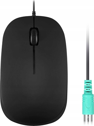 Attēls no Mysz Perixx Mouse, PERIMICE-201 P B, optical, PS/2, black