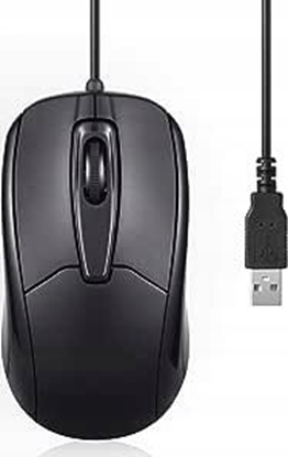 Attēls no Mysz Perixx Perixx PERIMICE-209, Wired mouse, USB cable, black