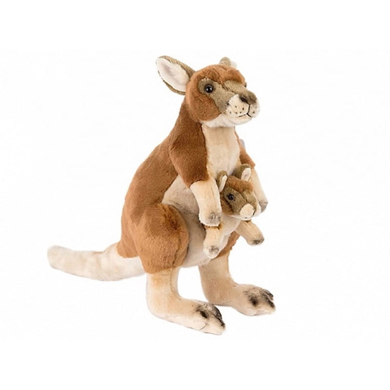 Picture of Mīkstā rot. Ķengurs ar mazuli 40cm
