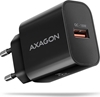 Picture of MOBILE CHARGER WALL USB 18W/1PORT BLACK ACU-QC18 AXAGON