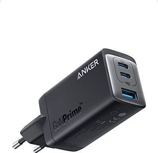 Picture of Ładowarka 735 GaN III Prime 2xUSB-C 65W USB-A 22.5W Czarna