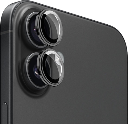 Attēls no Mobile Origin Easy Lens guards, black - iPhone 16 / 16 Plus