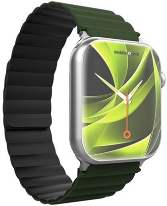 Изображение Mobile Origin Magnetic Watch Strap II, green/black - Apple Watch 49mm/46mm/45mm/44mm