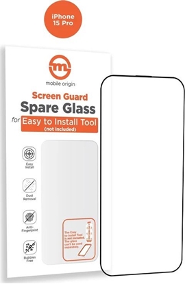 Изображение Mobile Origin Orange Screen Guard Spare Glass - szko ochronne na ekran do iPhone 15 Pro