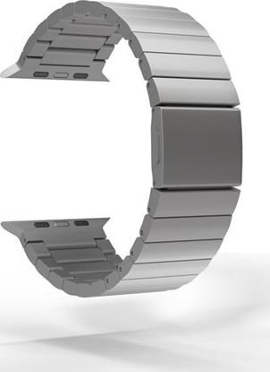 Attēls no MOBILE ORIGIN Pasek Titanium Band - Apple Watch 49mm/45mm/44mm/42mm srebrny