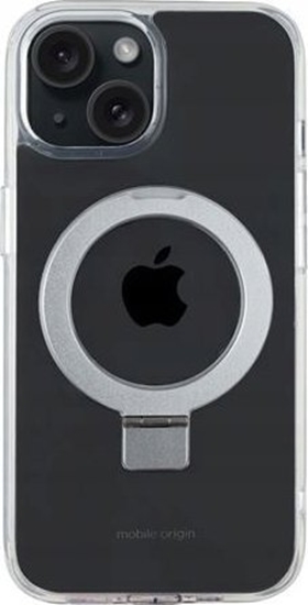 Изображение MOBILE ORIGIN RingMag Case, clear - iPhone 15