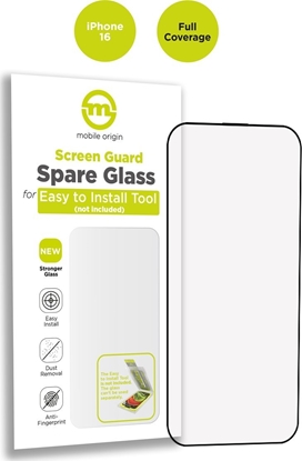 Attēls no Mobile Origin Screen Guard Spare Glass Full Coverage - iPhone 16