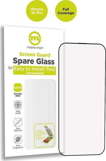 Изображение Mobile Origin Screen Guard Spare Glass Full Coverage - iPhone 16 Pro