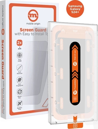 Изображение Mobile Origin Szko ochronne z aplikatorem 2 szt. - Samsung Galaxy S24+