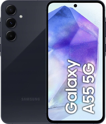 Изображение MOBILE PHONE GALAXY A55 5G/8/128GB NAVY SM-A556B SAMSUNG