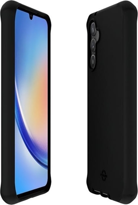 Picture of Mobilis Mobilis SPECTRUM Case solid black mat -Galaxy A34 5G Soft B.