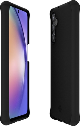 Picture of Mobilis Mobilis SPECTRUM Case solid black mat -Galaxy A54 5G Soft B.