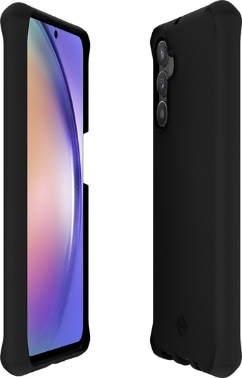 Picture of Mobilis Mobilis SPECTRUM Case solid black mat -Galaxy A54 5G Soft B.