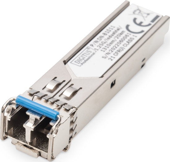 Изображение Digitus Industrial mini GBIC (SFP) Module, 1.25 Gbps, 20km