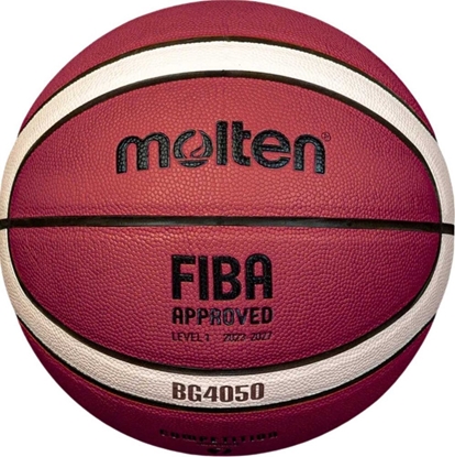 Picture of Molten Pika do koszykówki koszykowa Molten FIBA brzowa B5G4050 Uniwersalny