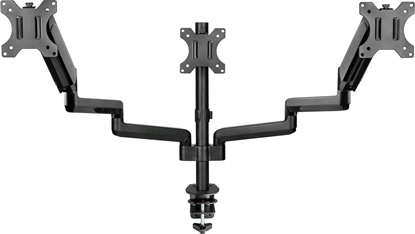 Attēls no Monitora stiprinājums Gembird Desk Mounted Adjustable Mounting Arm for 3 Monitors